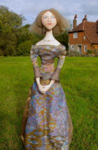 Art Muses, inspired by artist's paintings, by Marina Elphick, handmade from finest hand dyed silks and cottons.