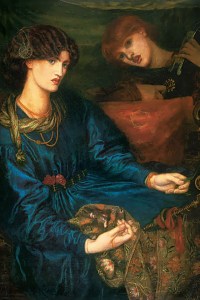 Painting of Jane Morris by Dante Gabriel Rossetti 1870. Reference for Marina's Muses.