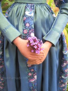 Fanny Eaton hands, detail of one of Marina's muses. Art Muses inspired by artist's paintings by Marina Elphick.