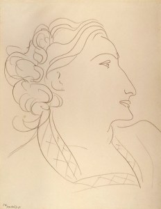 Matisse Henri - Woman in Profile (Portrait of Lydia Delectorskaya)