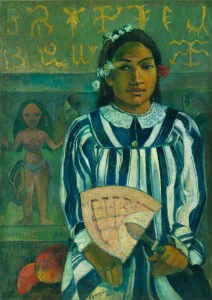 Tehamana has many parents 1893, Gauguin