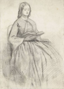 Elizabeth Siddal in a Chair, date unknown.