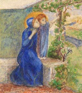 Madonna and Child, Elizabeth Siddal 1855.