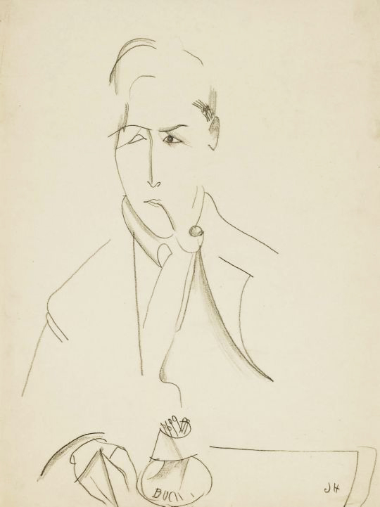 Drawing by Jeanne Hébuterne.