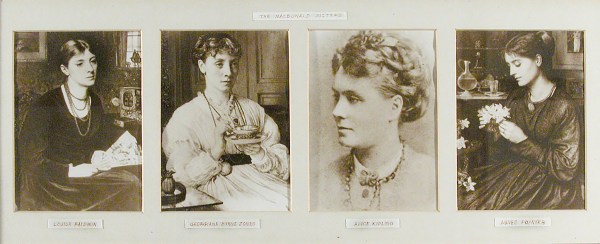 The Macdonald sisters.Georgiana Burne-Jones, Sisterhood.