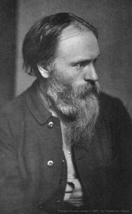 Edward Burne-Jones portrait, photographed by Frederick Hollyer in 1882.