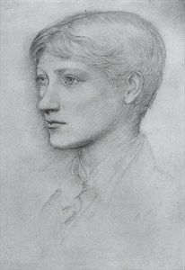 Portrait of the artist's son, Philip by Edward Burne-Jones.