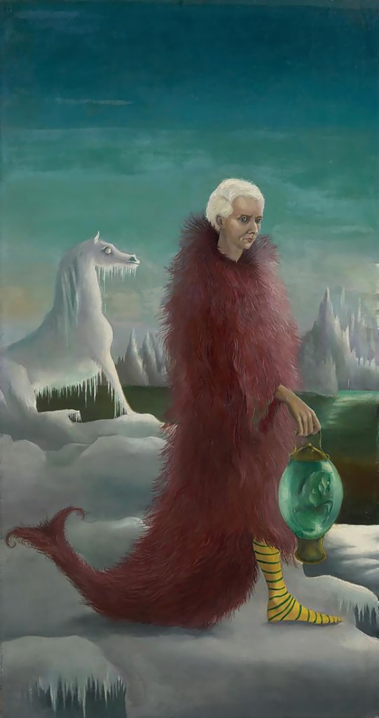 Painting by Leonora Carrington.