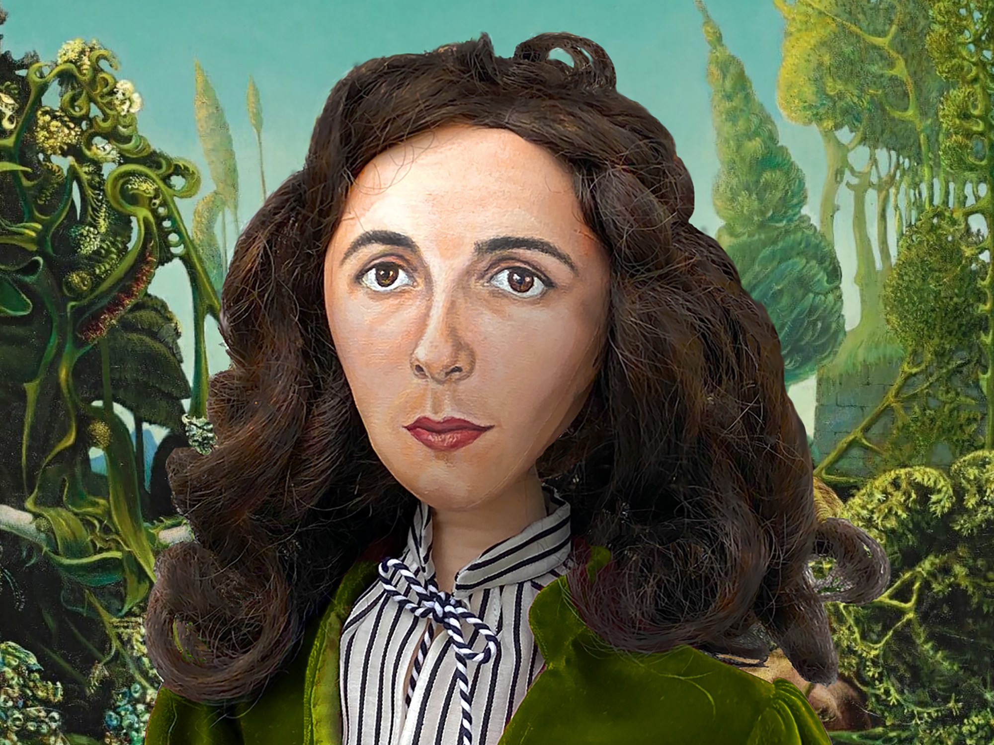 Muse of Leonora, set in the morning light'. By Max Ernst